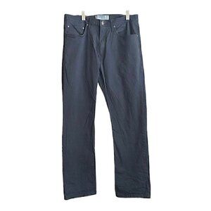 Wrangler Mens Gray Straight Denim Jeans Size 34W